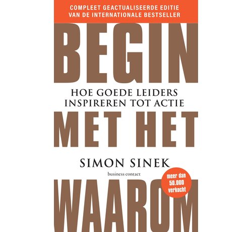 Nieuw binnen Begin met het waarom