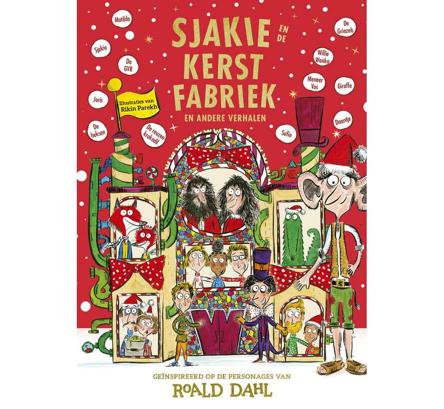 Sjakie en de kerstfabriek en andere verhalen