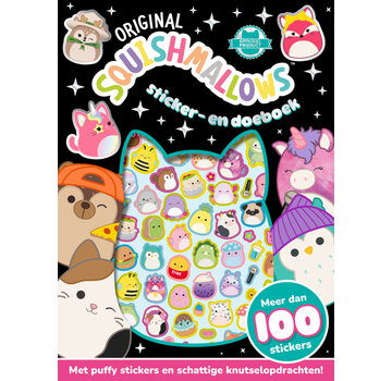 De Super Squishy Club - Original Squishmallows sticker- en doeboek