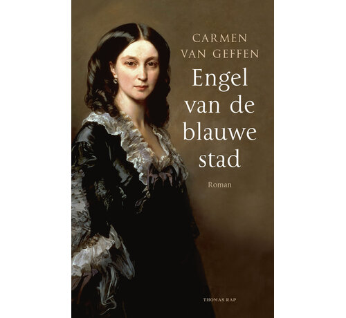 Nieuw binnen Engel van de blauwe stad