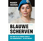 Blauwe scherven