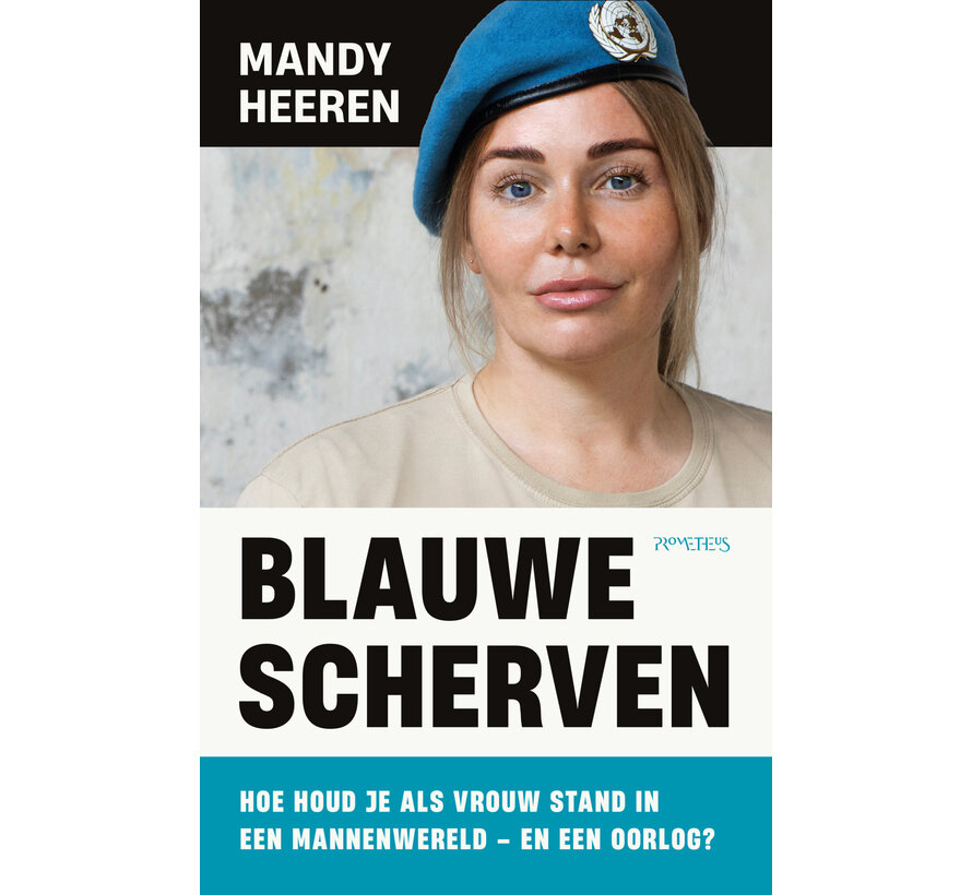 Blauwe scherven