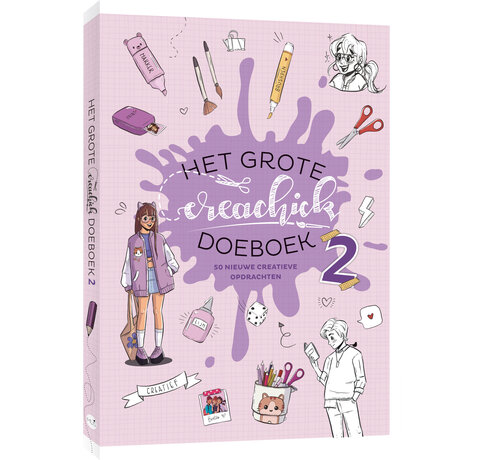 Nieuw binnen Het grote CreaChick doeboek 2