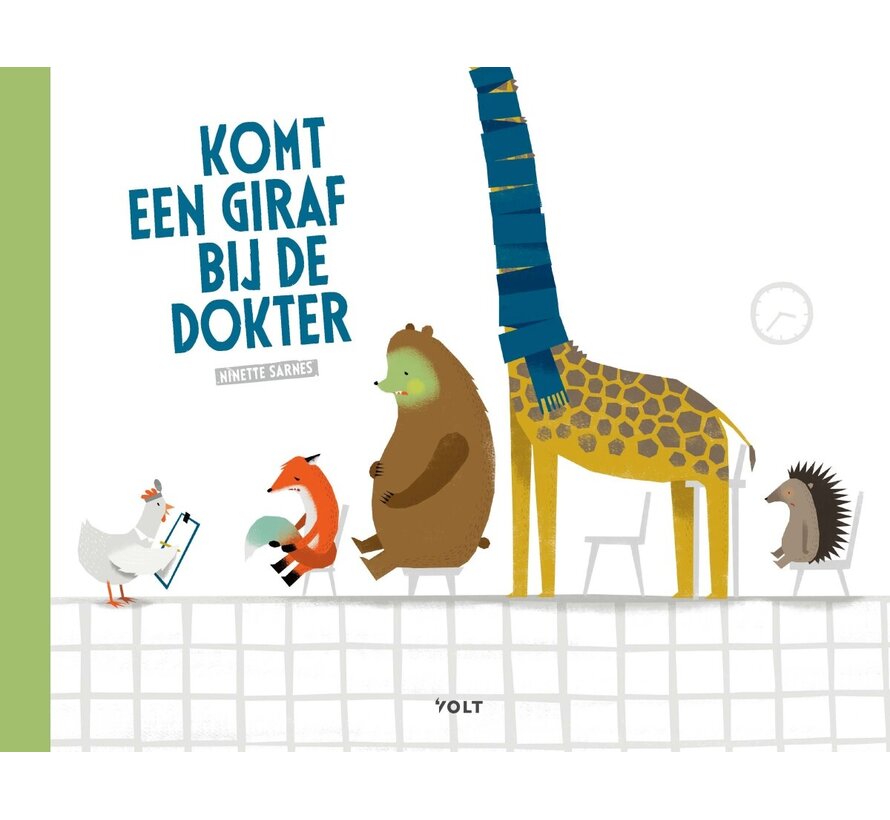 Komt een giraf bij de dokter