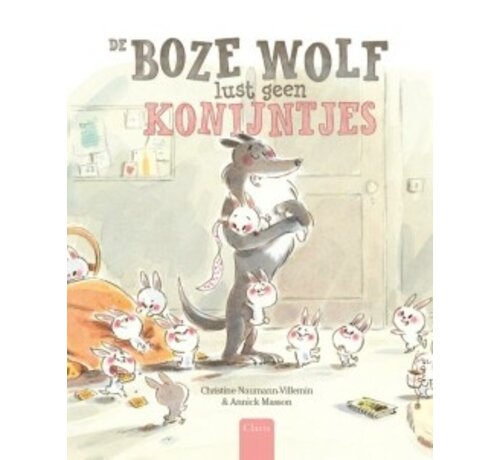 Nieuw binnen De boze wolf lust geen konijntjes