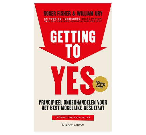 Nieuw binnen Getting to yes