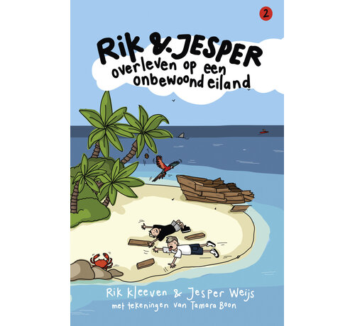 Nieuw binnen Rik & Jesper 2 - Rik en Jesper overleven op een onbewoond eiland