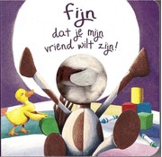 Fijn dat je mijn vriend wilt zijn. Vingerpopboekje