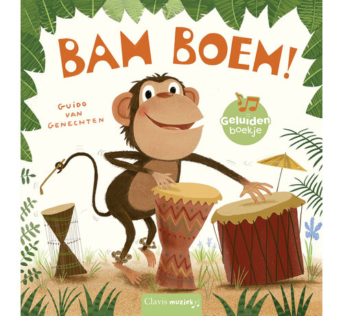 Nieuw binnen Geluidenboekjes - Bam boem!