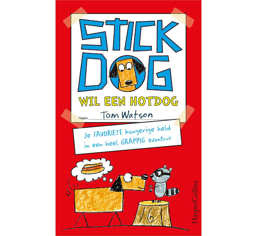 Stick dog 2 - Stick Dog wil een hotdog