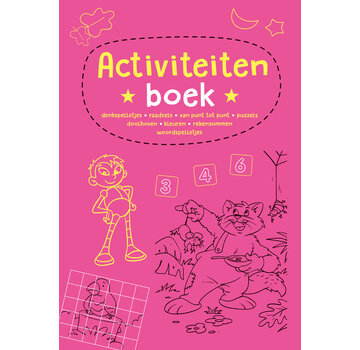 Activiteitenboek roze