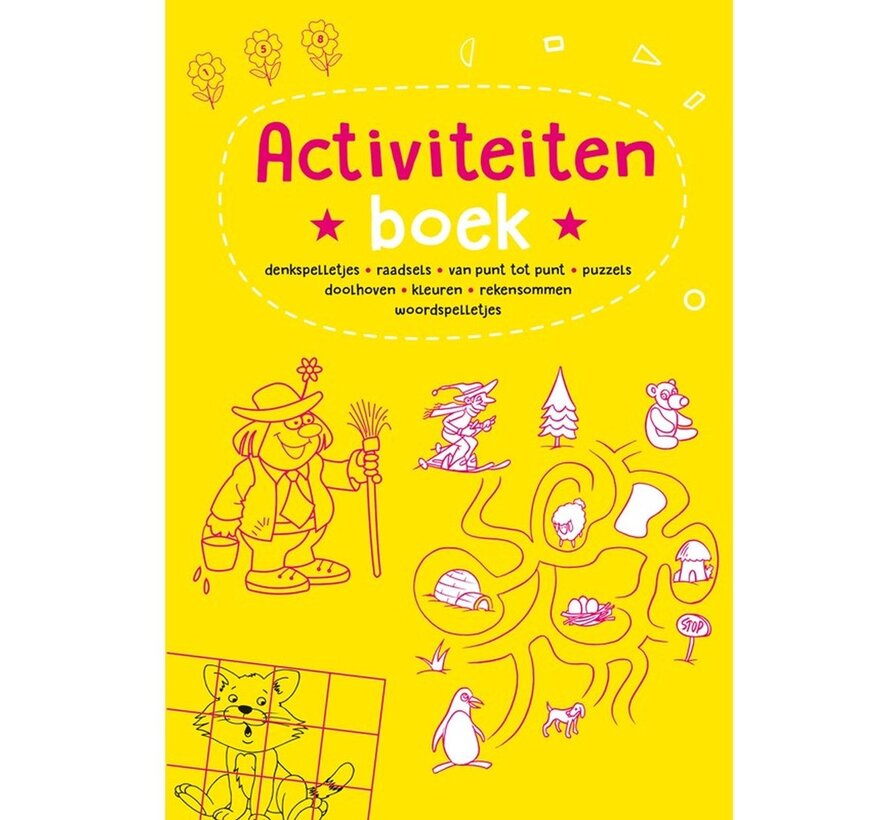Activiteitenboek geel