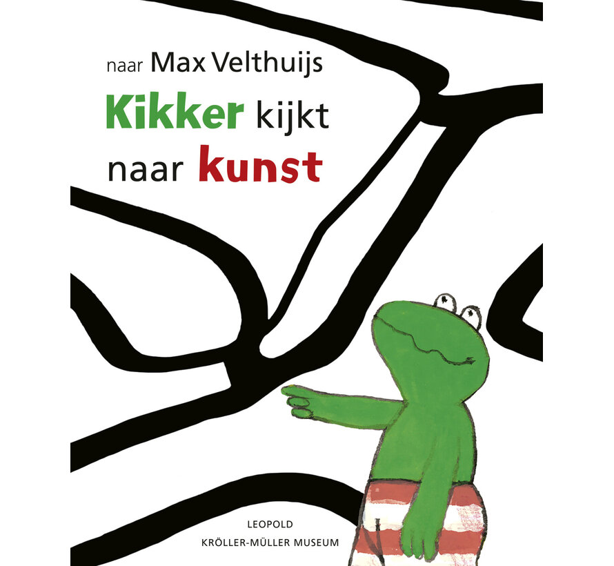 Kikker - Kikker kijkt naar kunst