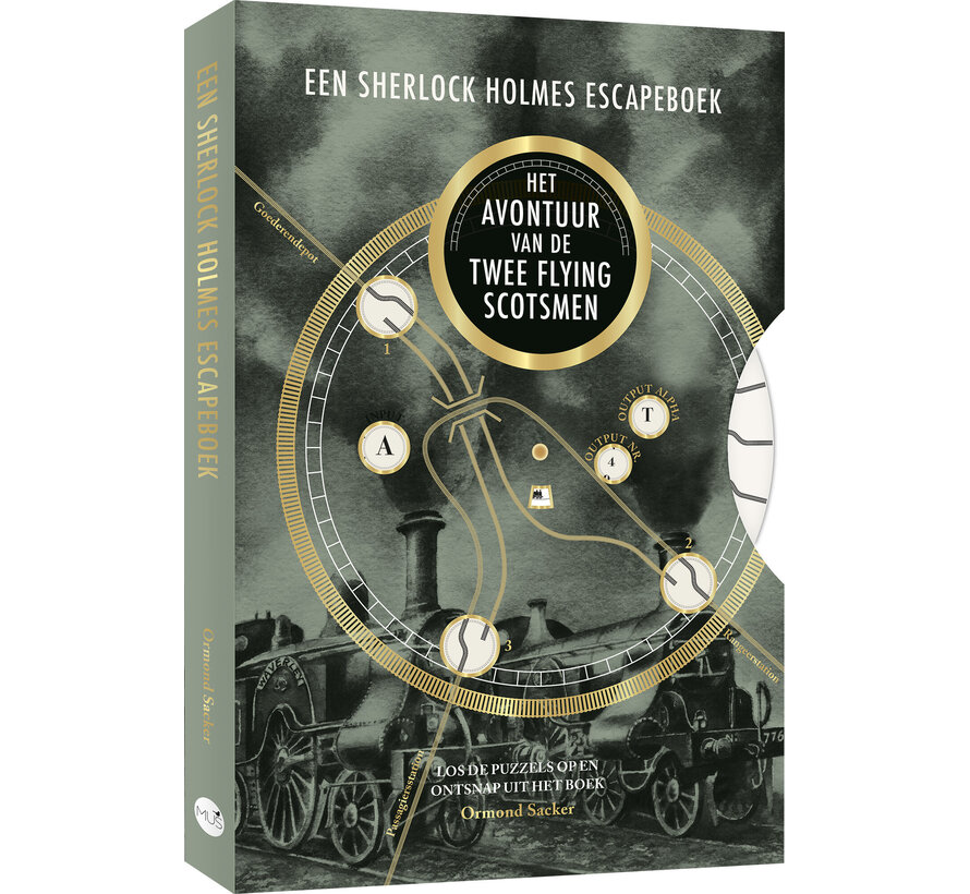 Een Sherlock Homes escapeboek - Het avontuur van de twee Flying Scotsmen