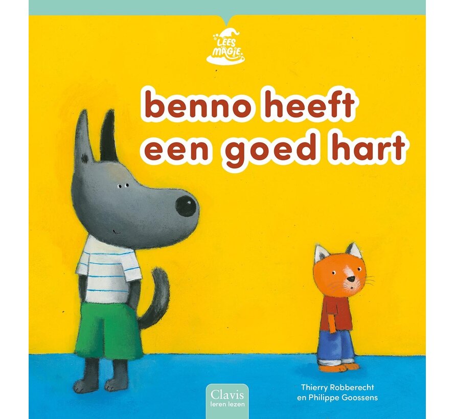 Clavis leren lezen - Benno heeft een goed hart