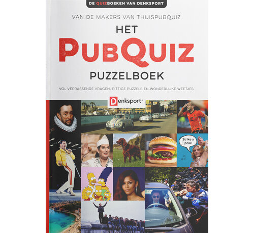 Nieuw binnen Denksport Puzzelboek - Denksport - Het PubQuiz Puzzelboek