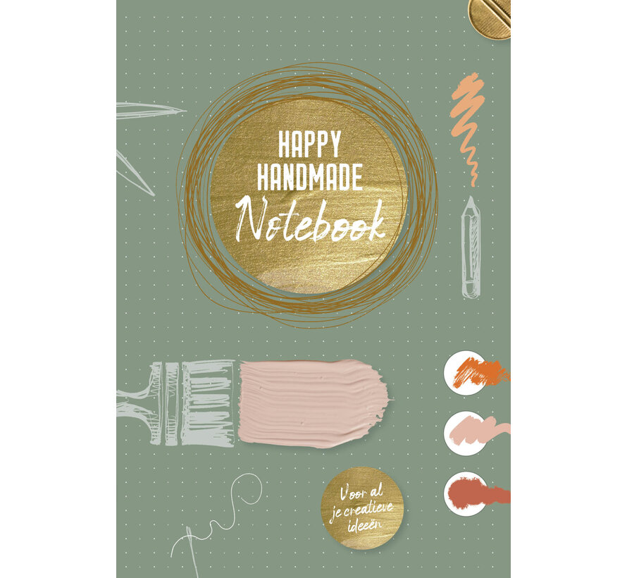 Happy Handmade Notebook