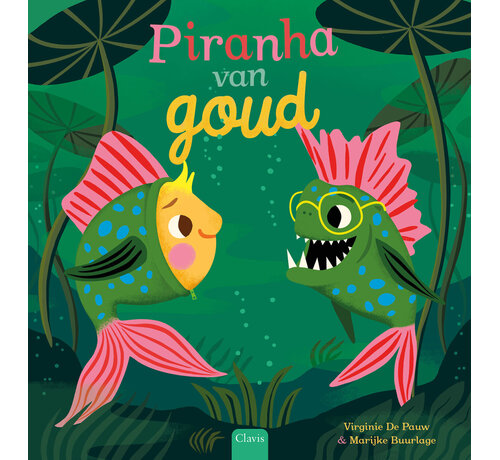 Piranha van goud