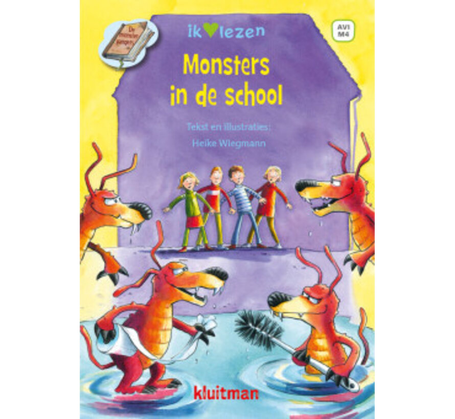 Ik hou van lezen - Monsters in de school