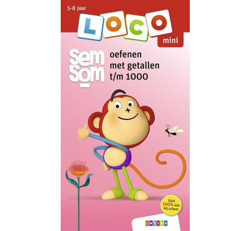 Nieuw binnen Loco Mini - Loco mini semsom oefenen met getallen t/m 1000