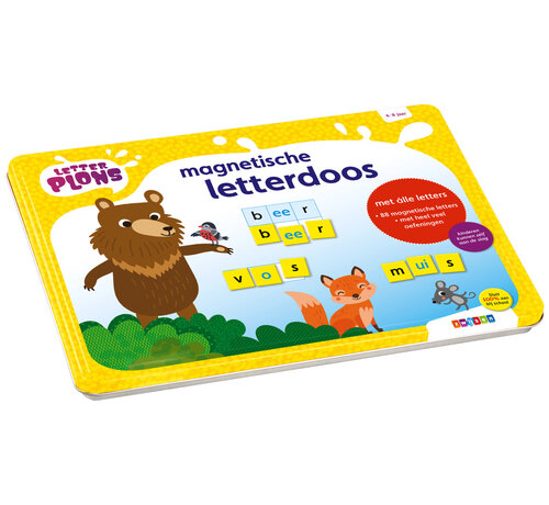 Letterplons - Magnetische letterdoos