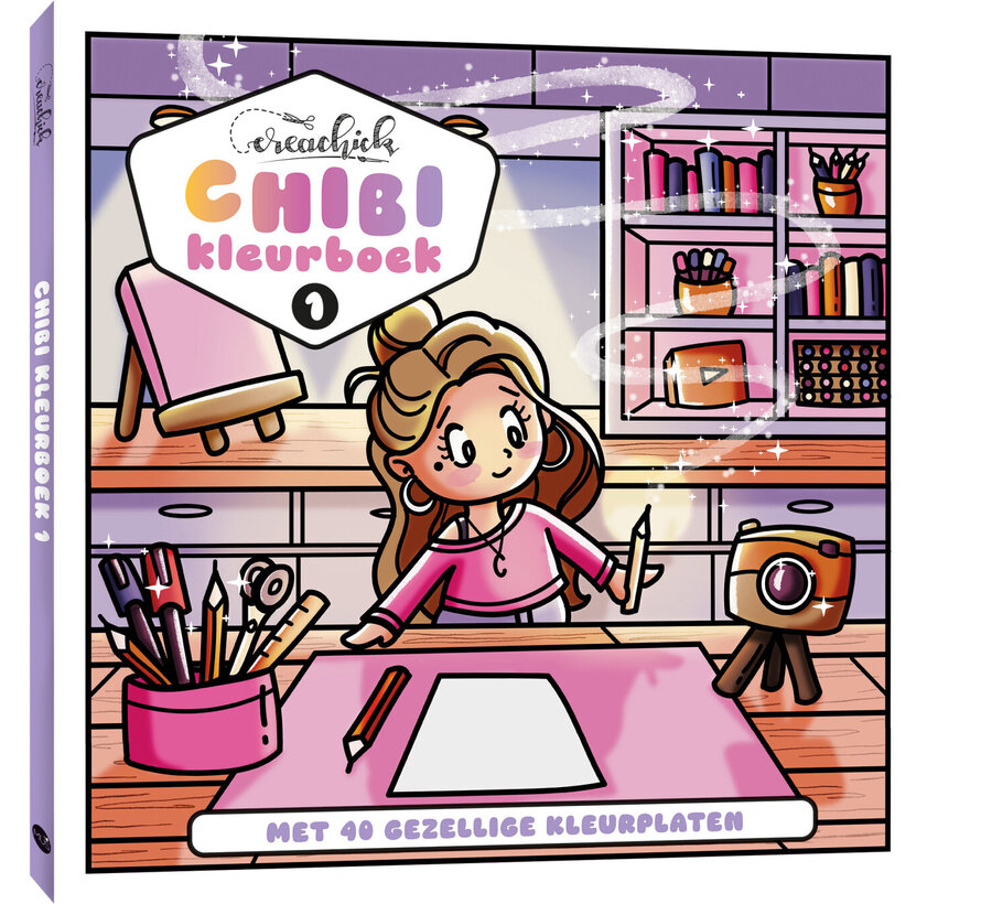 CreaChick Chibikleurboek - 1