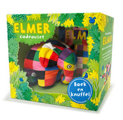 Elmer - Elmer boek en knuffel cadeauset