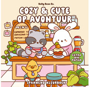 Cozy & cute kleurboek Belly Bean Co. - Cozy & cute op avontuur