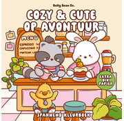 Nieuw binnen Cozy & cute kleurboek Belly Bean Co. - Cozy & cute op avontuur