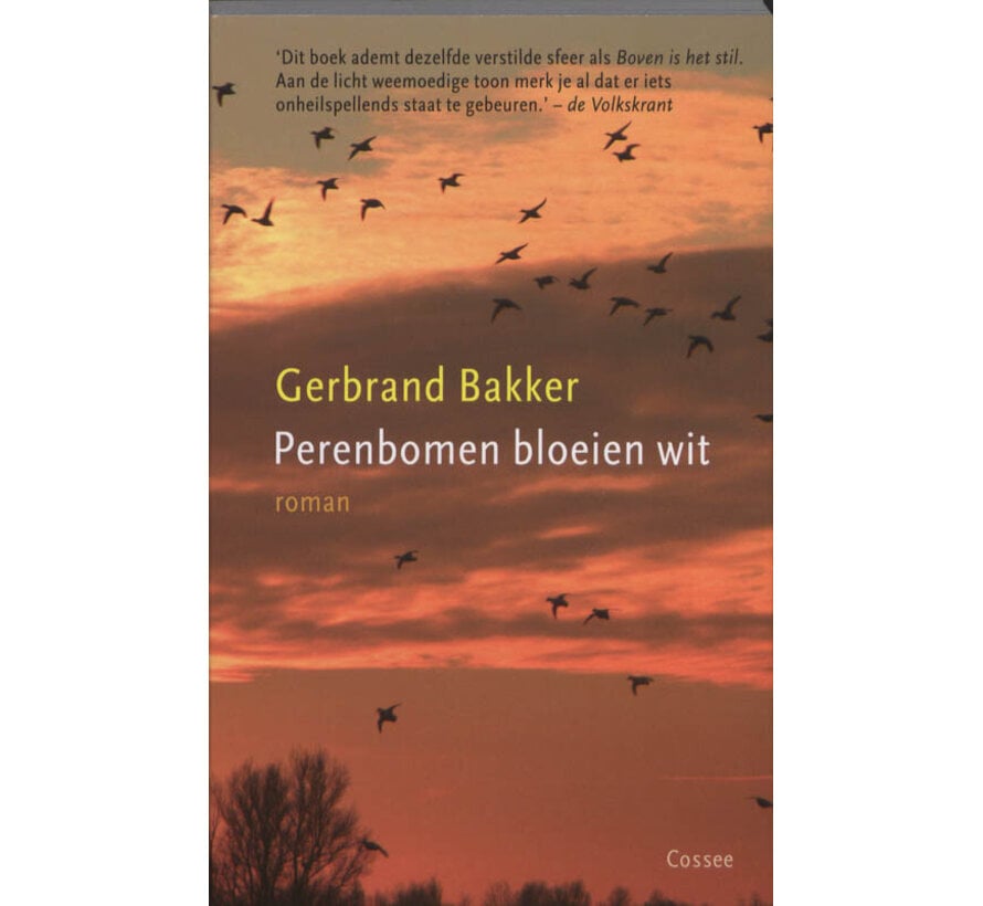 Perenbomen bloeien wit