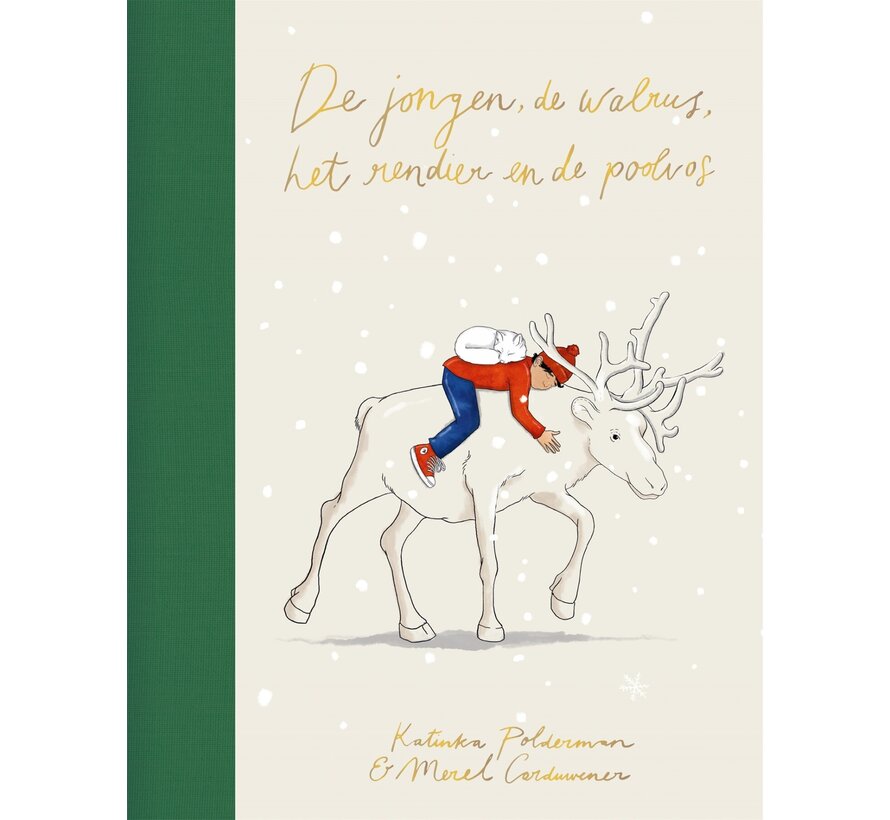 De jongen, de walrus, het rendier en de poolvos