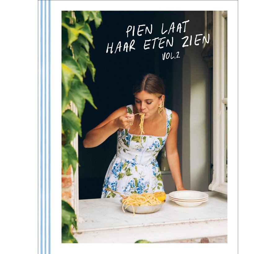 Pien laat haar eten zien