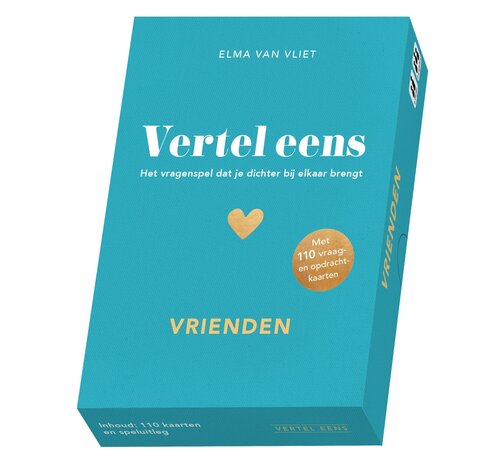 Nieuw binnen Vertel eens - Vrienden