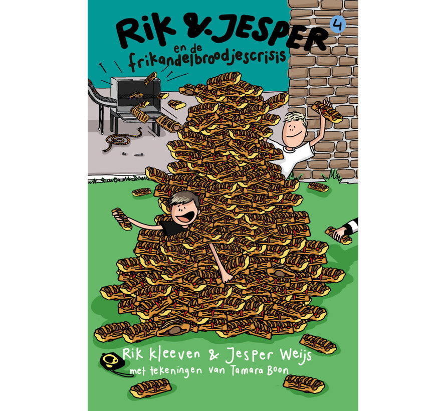 Rik & Jesper 4 - Rik & Jesper en de frikandelbroodjescrisis