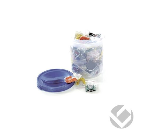 Brabo Club box 100 hockeybitjes assorti