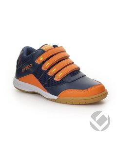 Brabo Velcro Navy/Oranje/Lime Indoor