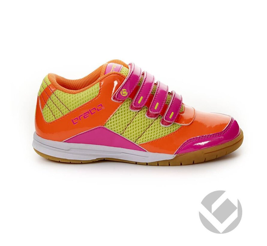 Velcro Oranje/Roze/Lime Indoor