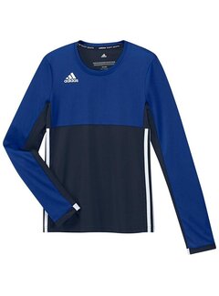 Adidas T16 Long Sleeve Shirt Girls Navy