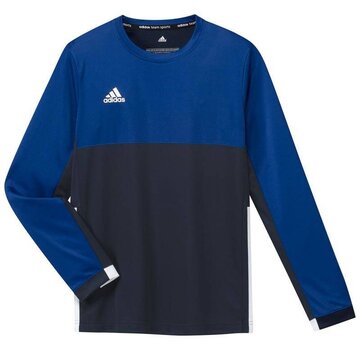 Adidas T16 Long Sleeve Shirt Boys Navy