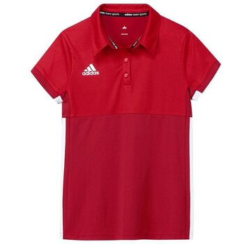 Adidas T16 Polo Girls Rood