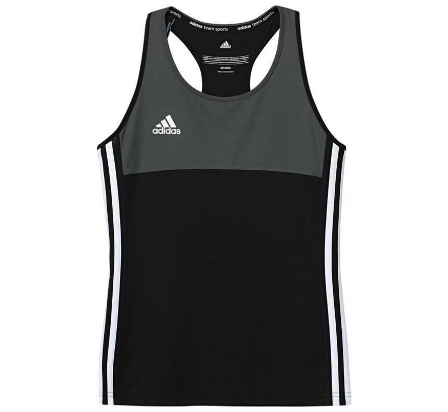 T16 Singlet Girls Zwart