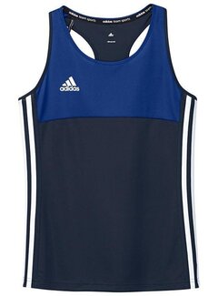 Adidas T16 Singlet Girls Navy