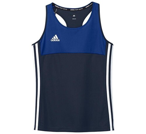 Adidas T16 Singlet Girls Navy