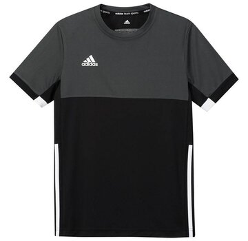 Adidas T16 Short Sleeve Tee Boys Zwart