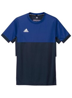 Adidas T16 Short Sleeve Tee Boys Navy