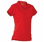 ISA climat.Lady polo Rood