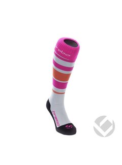 Brabo Striped Wit/Roze/Oranje