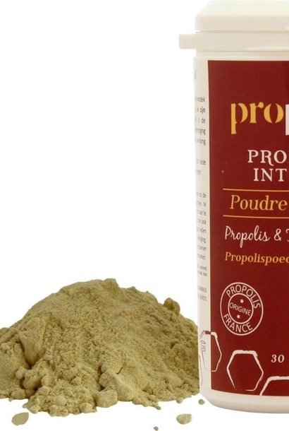 Propolis siccative powder