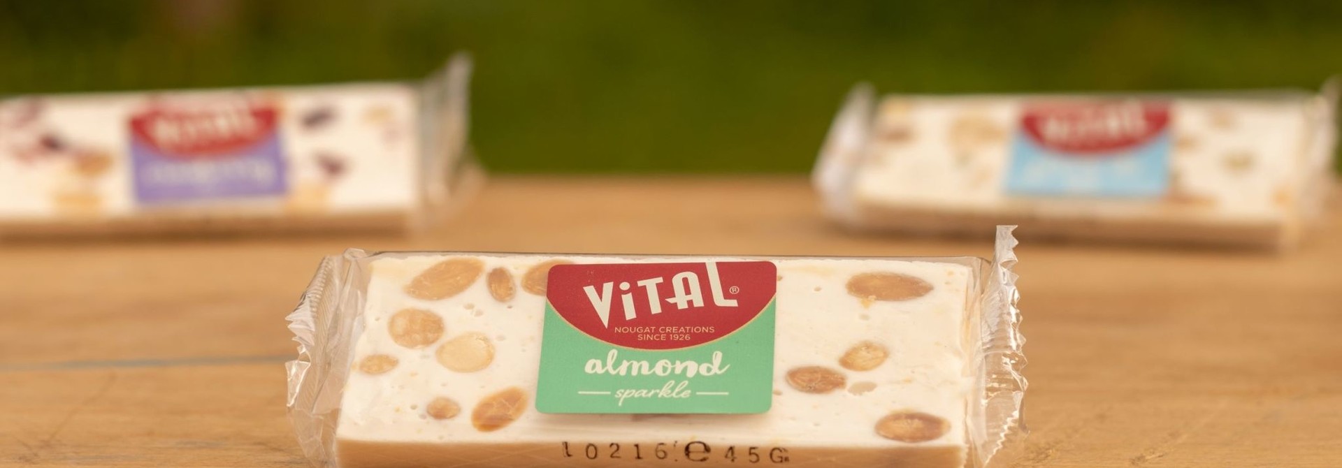 Zachte reep nougat - amandel - 45 gr