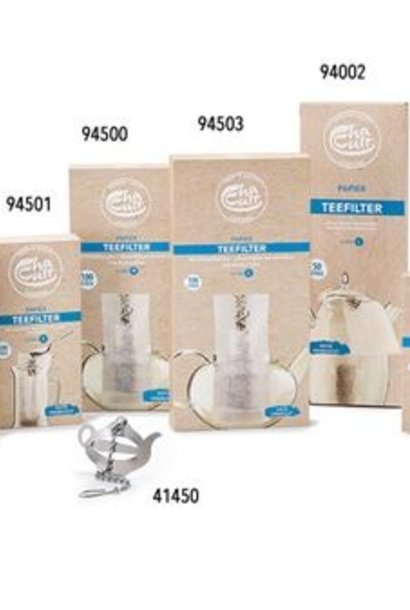 Disposable tea filter bags for loose tea – mug or small tea pot (100 pieces)